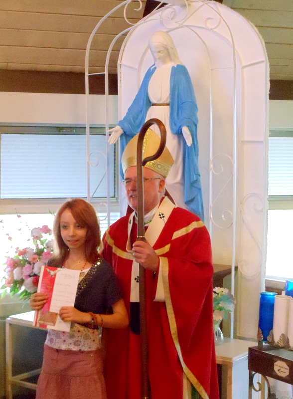 The Journey of a Saint Cecilia, VirginMartyr Confirmations célébrées à Montfort et à