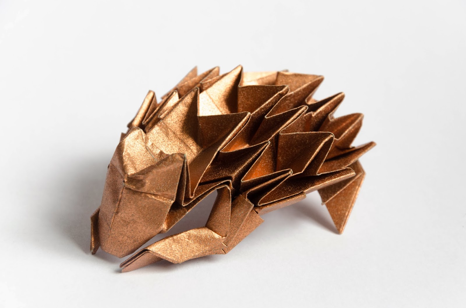 Origami Bild Origami Anleitung Igel