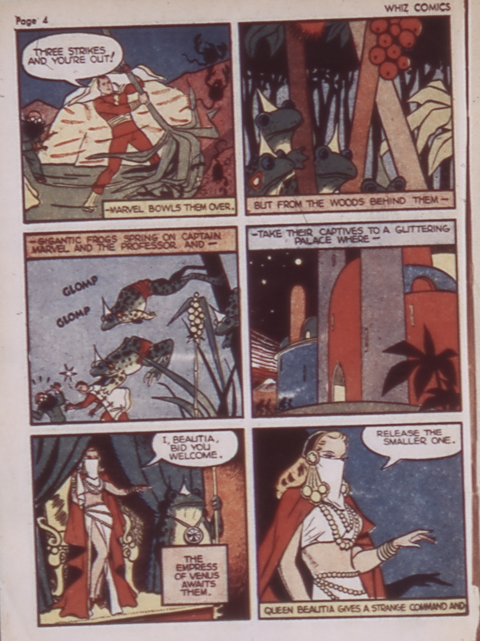 Read online WHIZ Comics comic -  Issue #3-April 1940 - 6