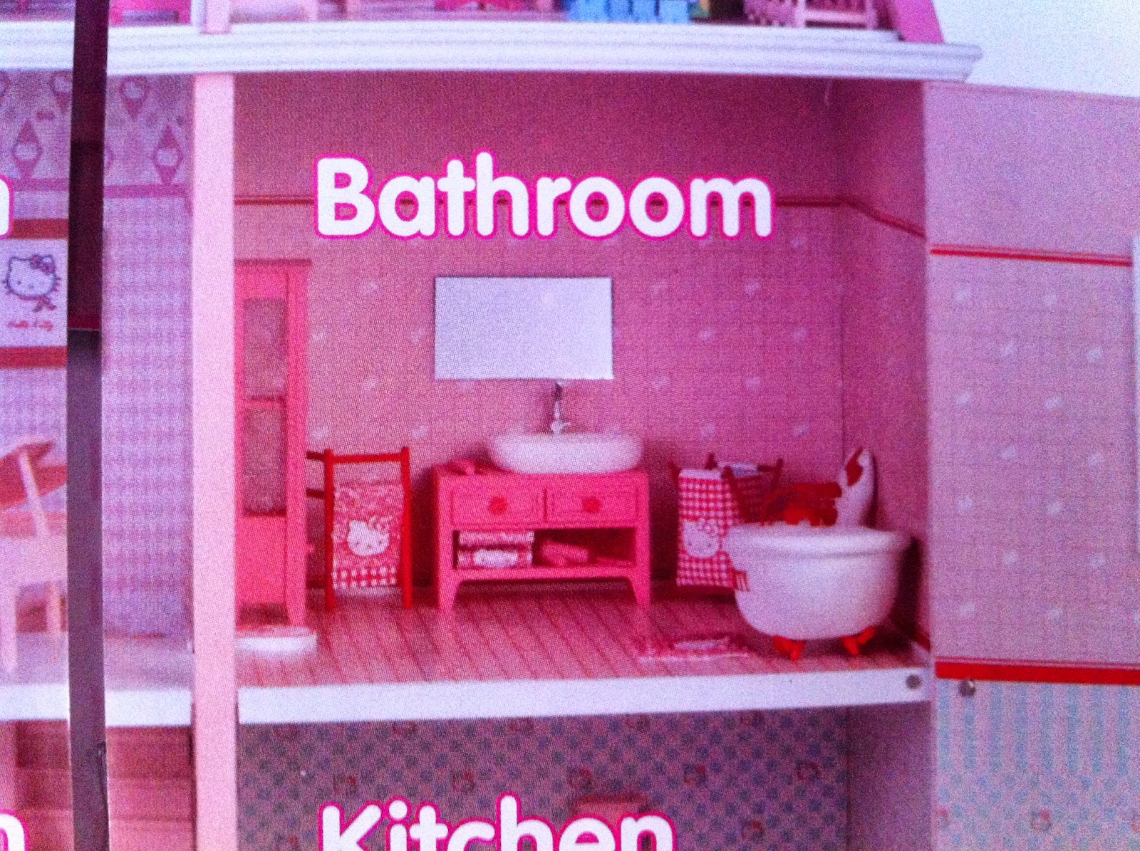 A little doll will do it.....: At Home with Hello Kitty ...
