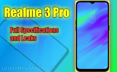 Realme 3 Pro Specifications 