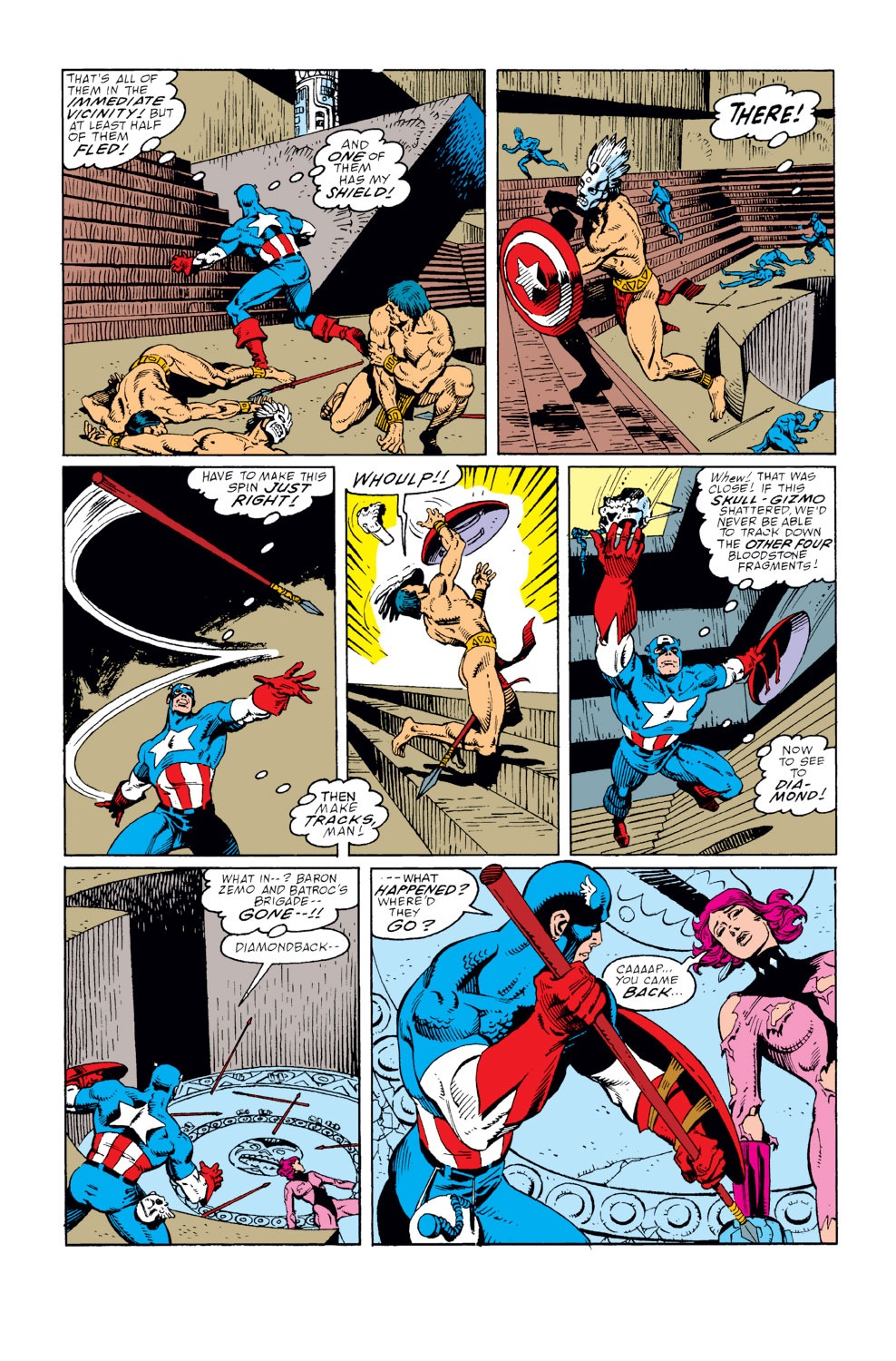 Read online Captain America (1968) comic -  Issue #359 - 10