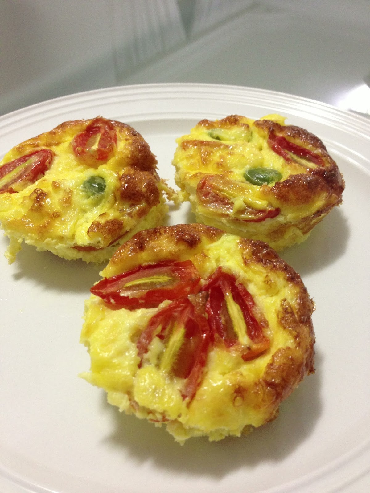 Lilycancook Tomato, Fetta and Bacon Frittatas