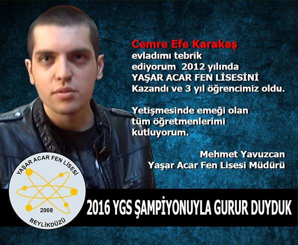 Yasar Acar Fen Lisesi Ifl Beylikduzu