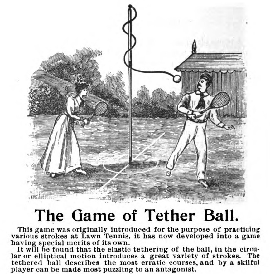 Early Sports and Pop Culture History Blog A Ball, a Pole, a Rope a