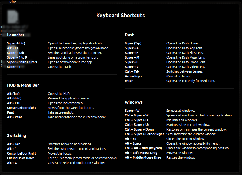 Keyboard Shortcuts di Ubuntu Root93