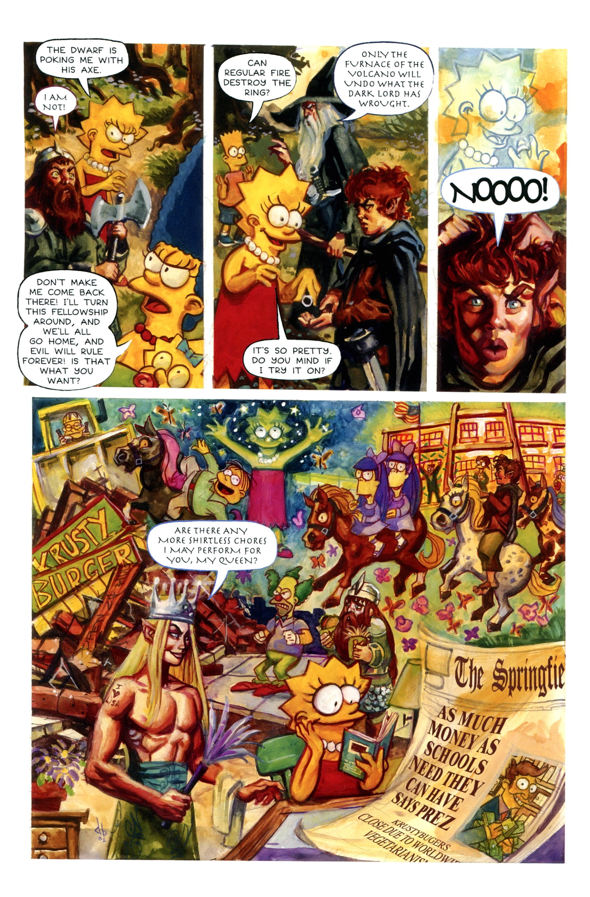 Read online Simpsons Illustrated (2012) comic -  Issue #13 - 33