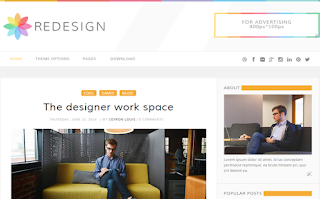 ReDesign Blogger Template