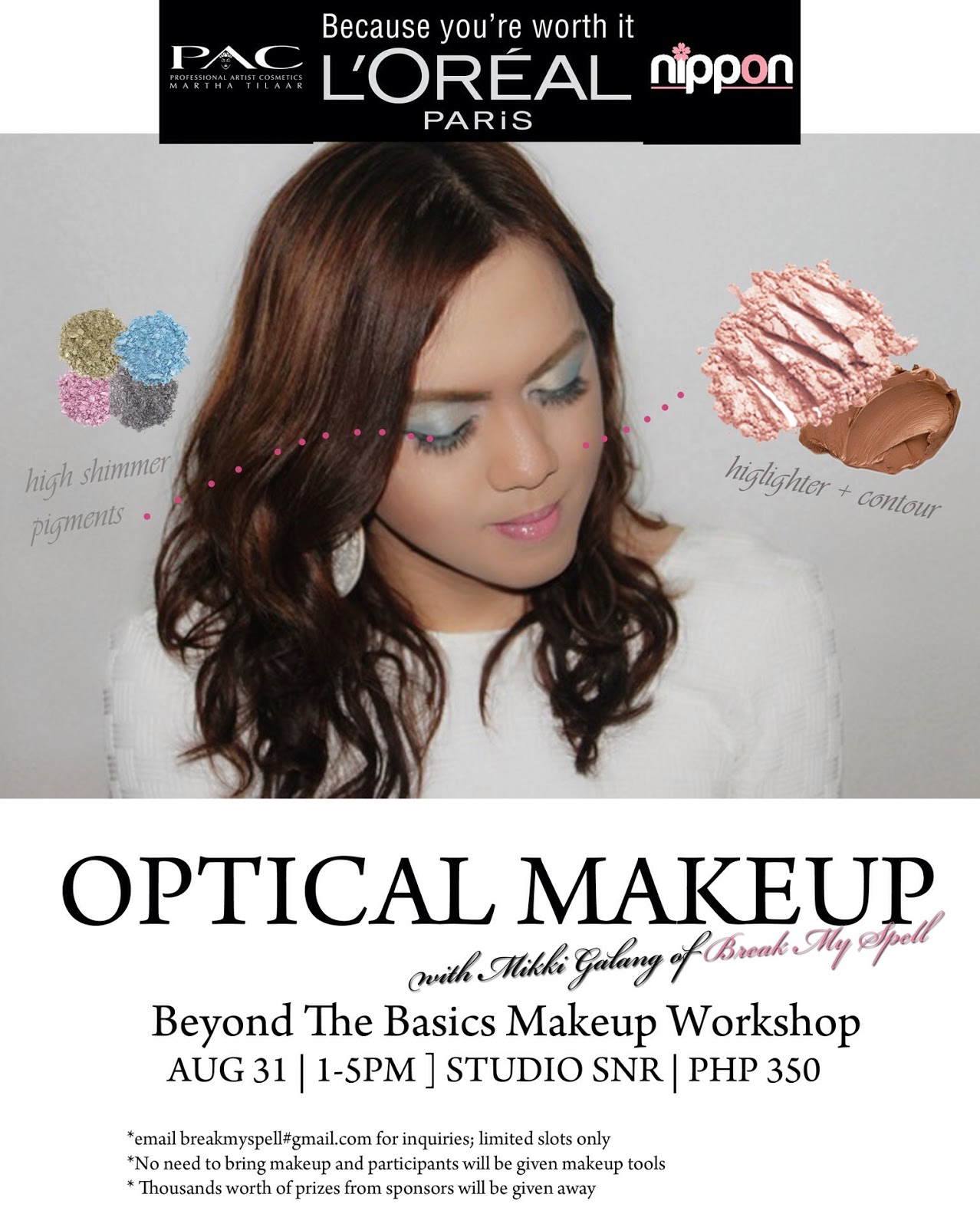 Join Mikki Galang's Beyond The Basic Makeup Workshop!!!  Dear Kitty 