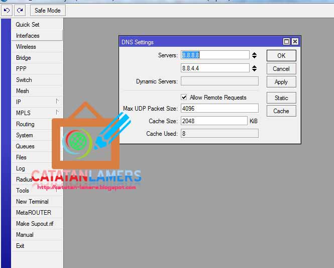 Tutorial Setting Mikrotik Load Balance Dengan Metode Pcc Dan Failover ...