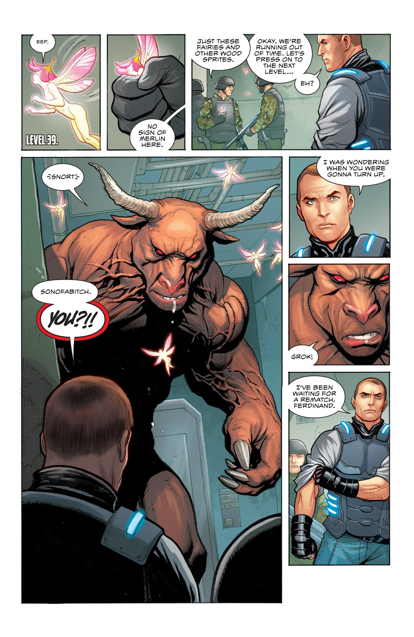 Read online Skybourne comic -  Issue #4 - 14