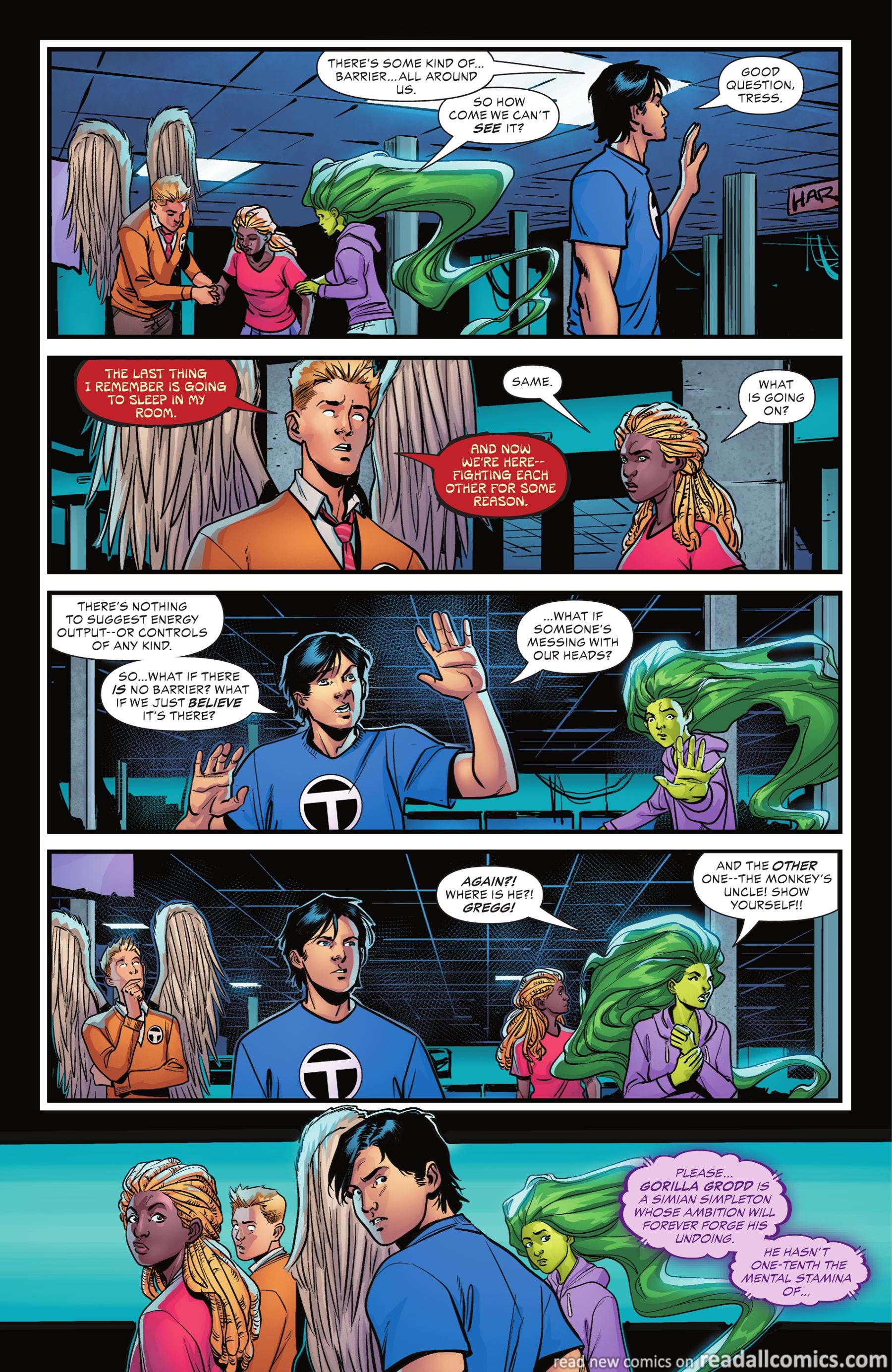 Teen Titans Academy #1 chapter 9 page 10