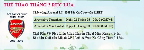 Bản tin tháng 3 tại 12BET 3