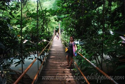 hanging bridge piit resort pangil laguna