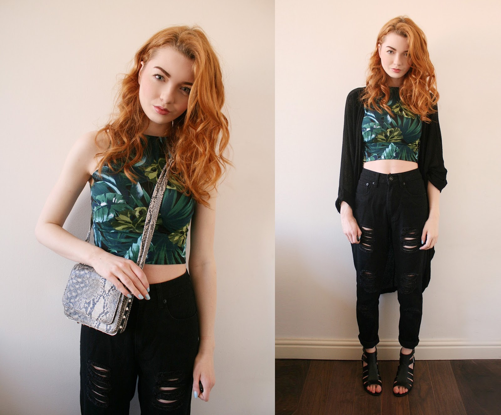 Outfit Of The Day | Jungle Leaves - Hannah Louise Fashion