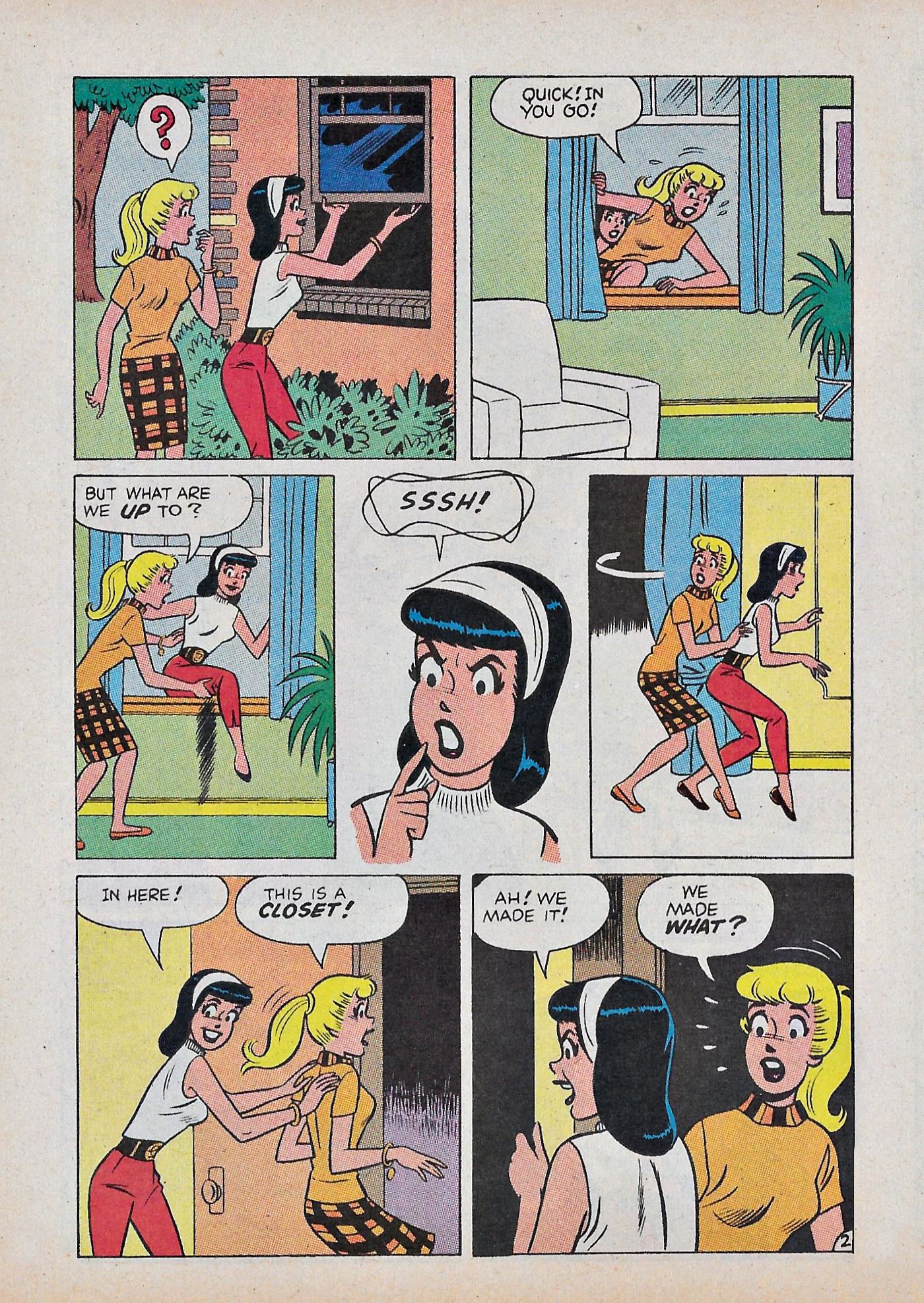 Read online Betty and Veronica Digest Magazine comic -  Issue #56 - 62
