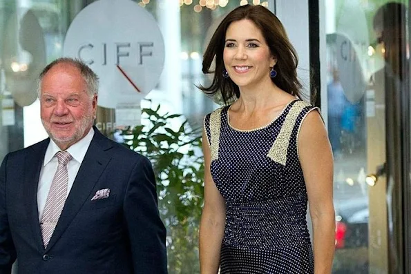 Crown Princess Mary visit the Copenhagen International Fashion Fair