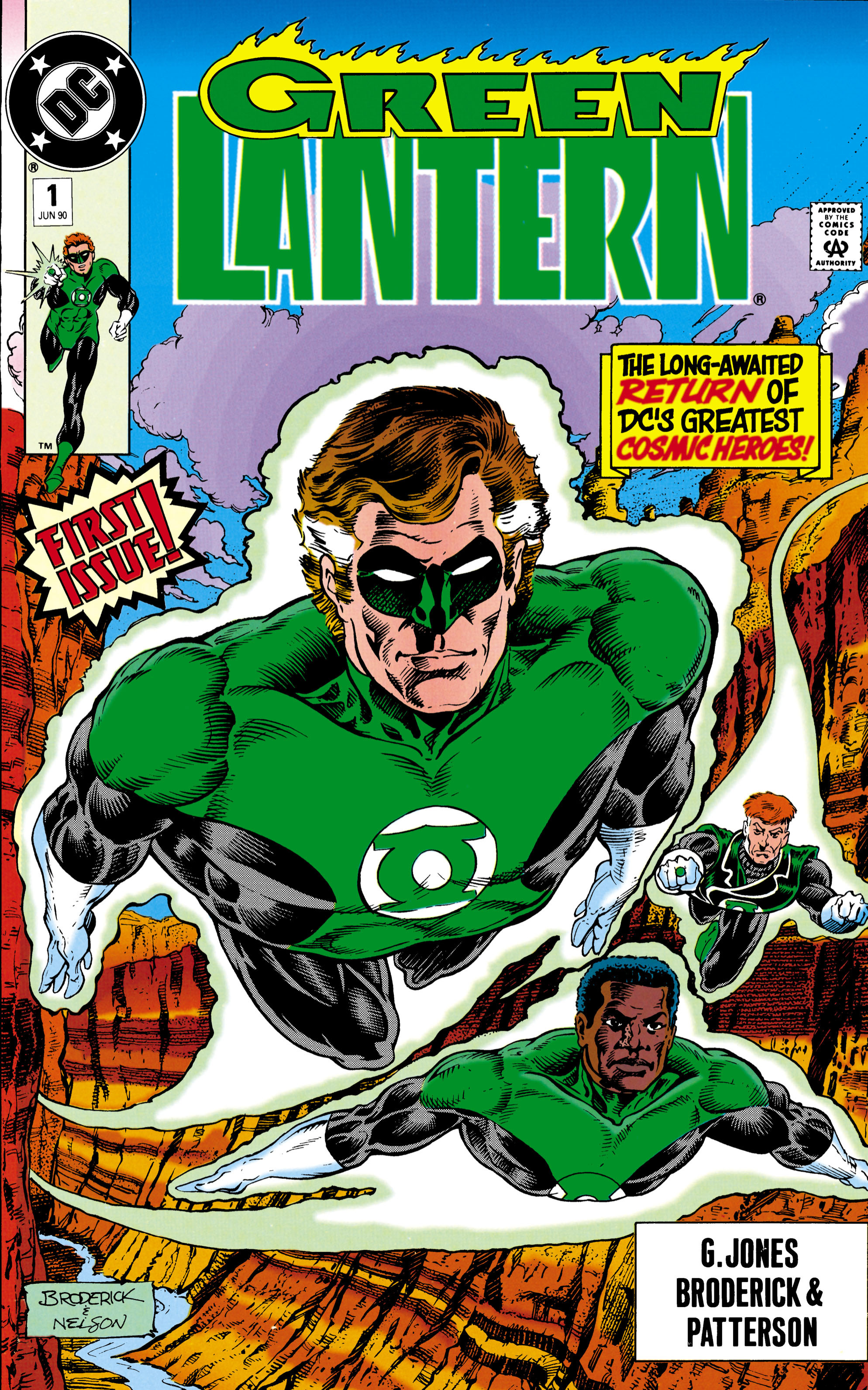 Read online Green Lantern (1990) comic -  Issue #1 - 1