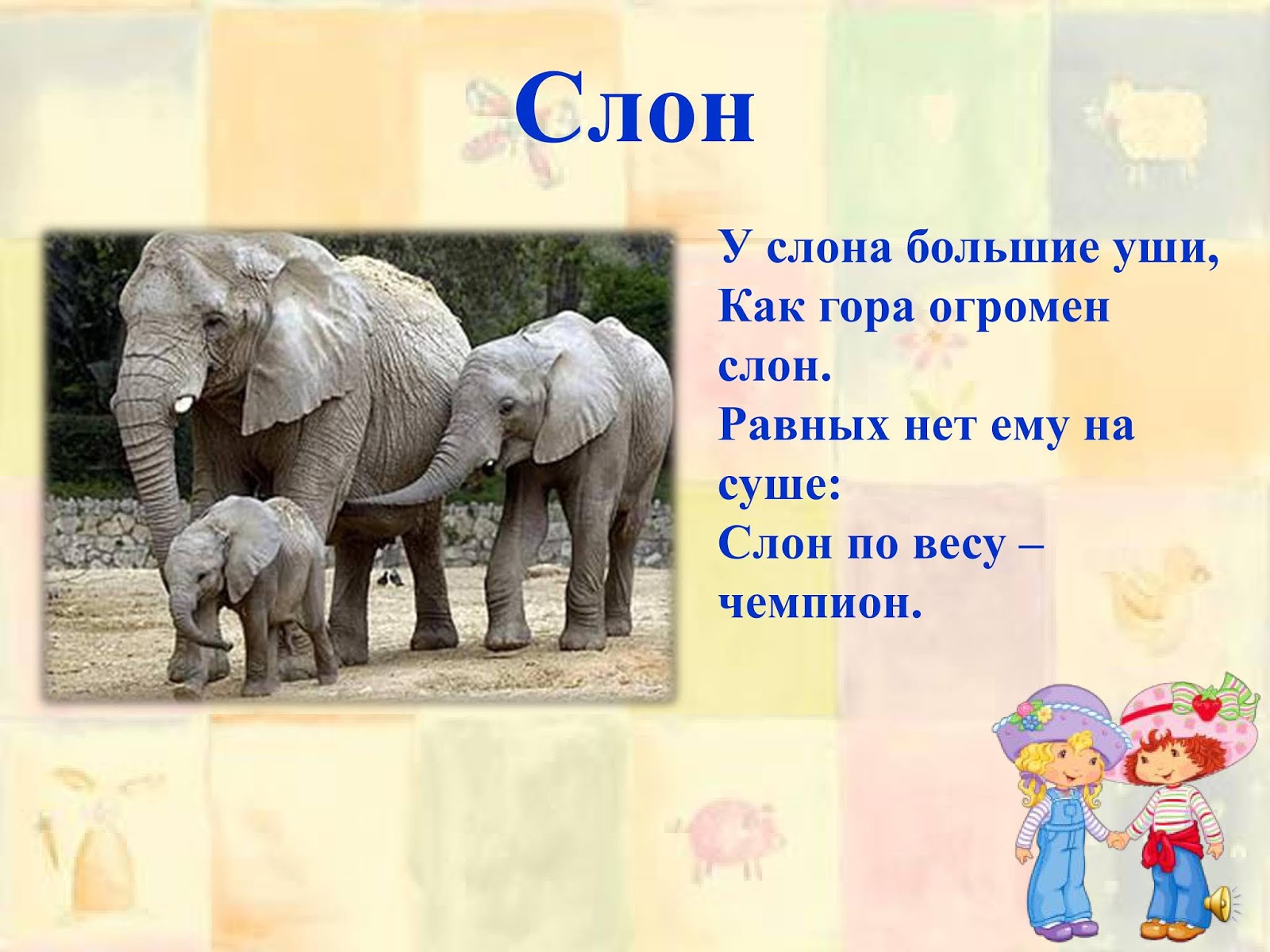 Стихотворение слон учить. Стих про слона. Четверостишье про слона. Стих про слоника. Стихи про слонов для детей.