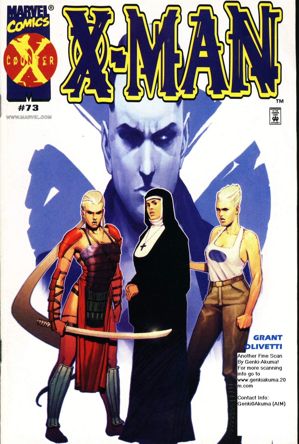 Read online X-Man comic -  Issue #73 - 1