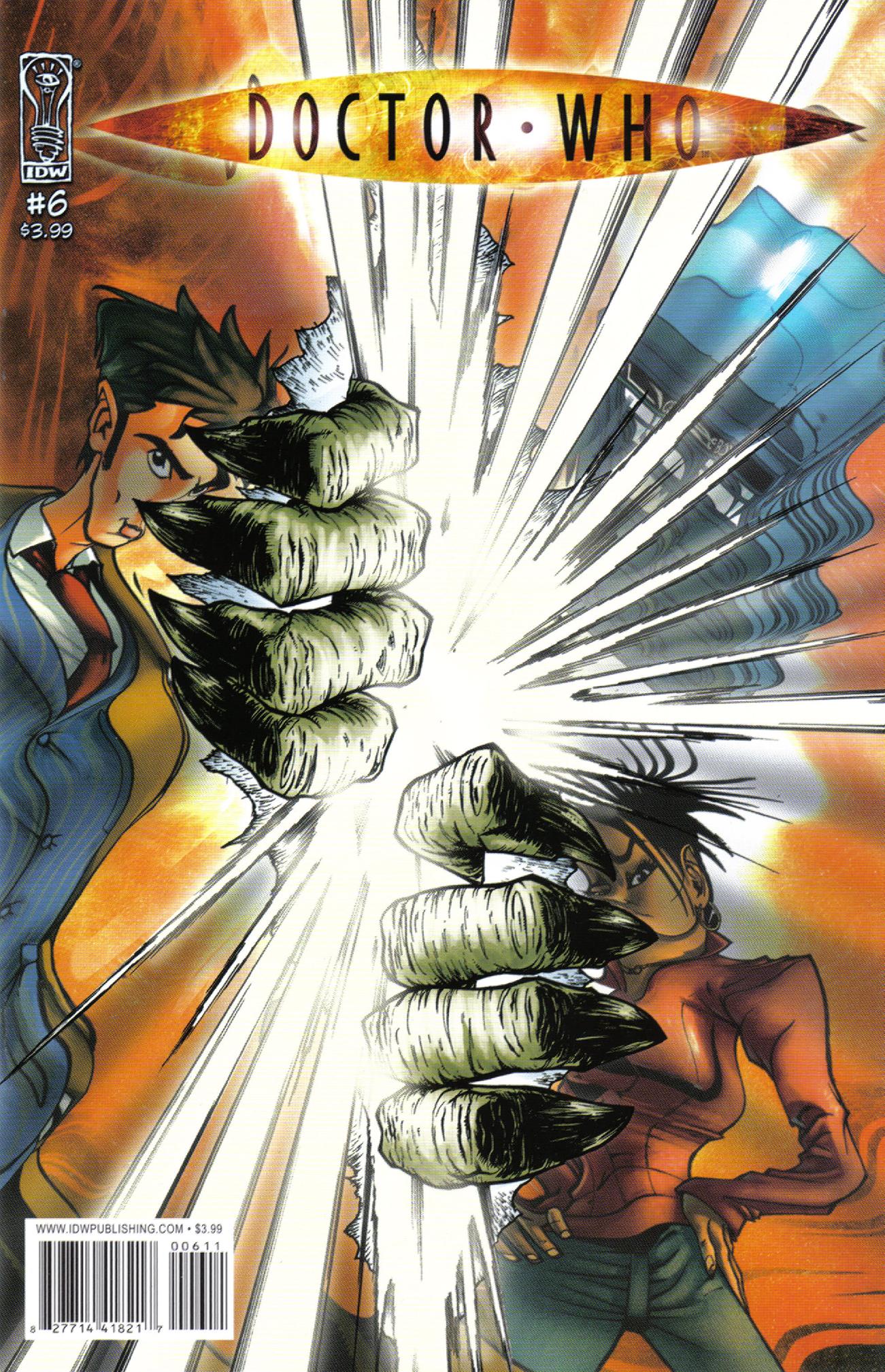 Read online Doctor Who (2008) comic - Issue #6 - 1