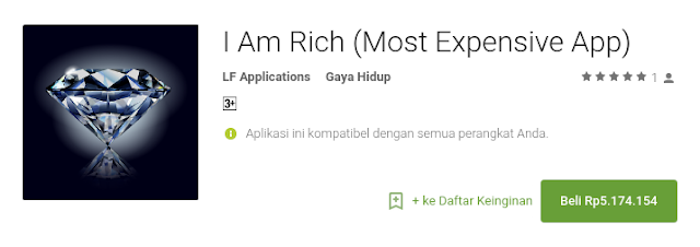 aplikasi android termahal di Play Store I Am Rich aplikasi android termahal di Play Store I Am Rich