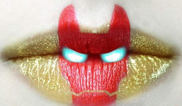 7 Foto Seni Lukis Bibir (Lip Art) Yang Mengagumkan - Trends7Media