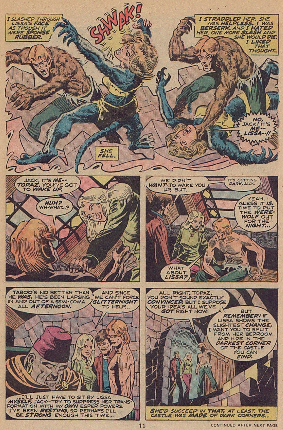 Read online Werewolf by Night (1972) comic -  Issue #30 - 8