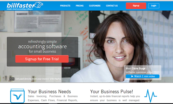 BillFaster is great accounting tool for small business Refreshingly simple accounting software for small business