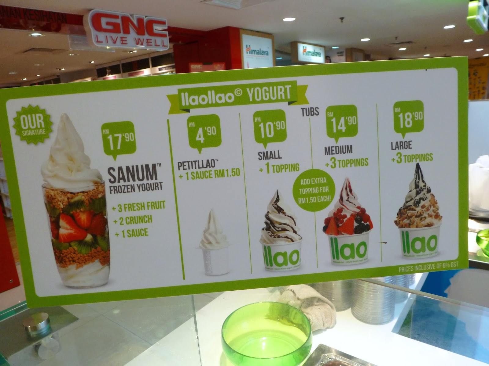Penang Food For Thought llaollao