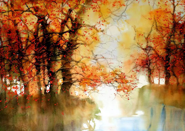 осень в живописи Z. L. Feng