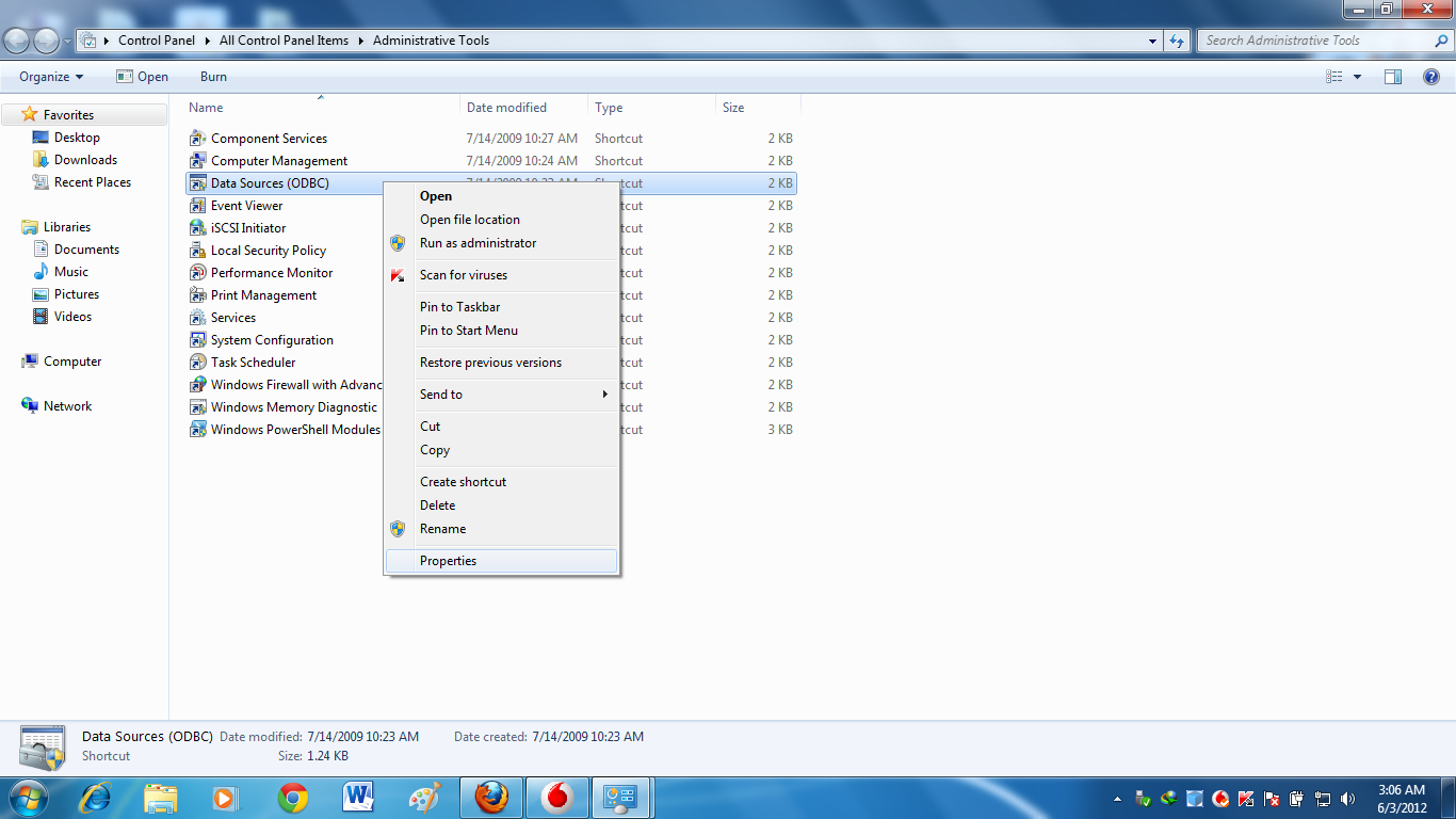 Tech N Science how to configure odbc for 64 bit windows 7