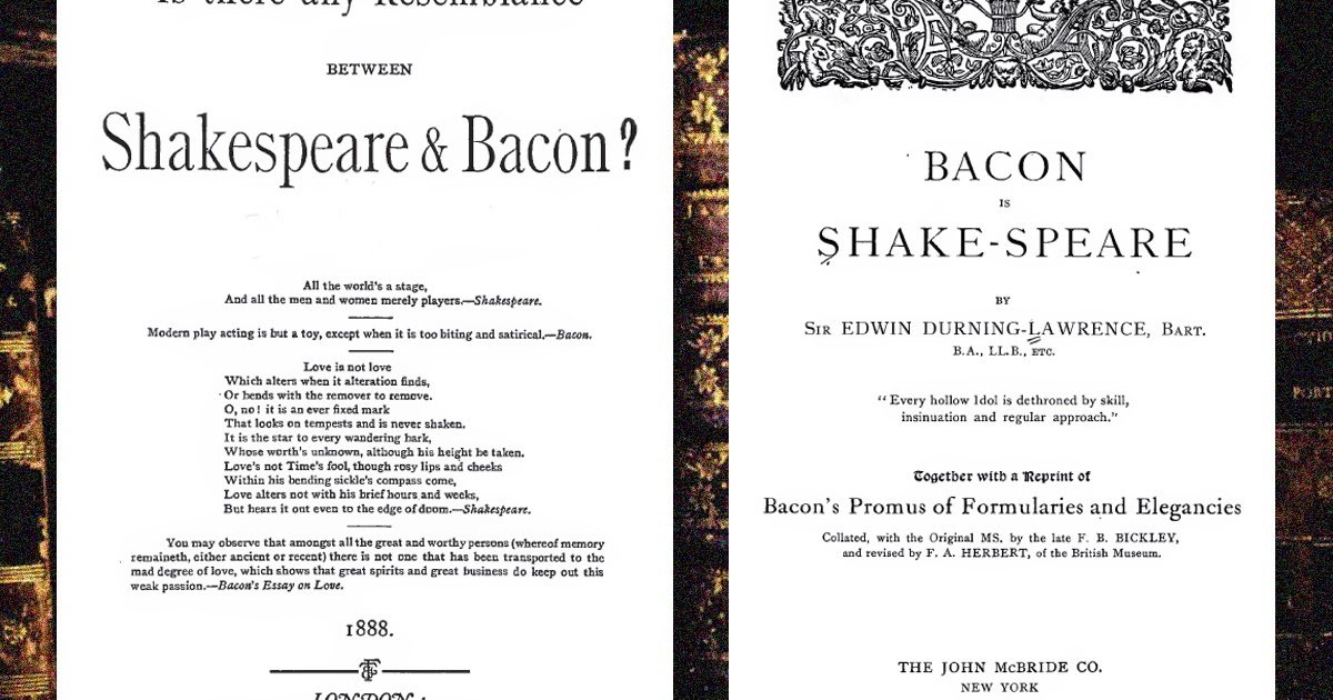 The Book Shelf: The Shakespeare Riddle by John Elfreth Watkins 1919