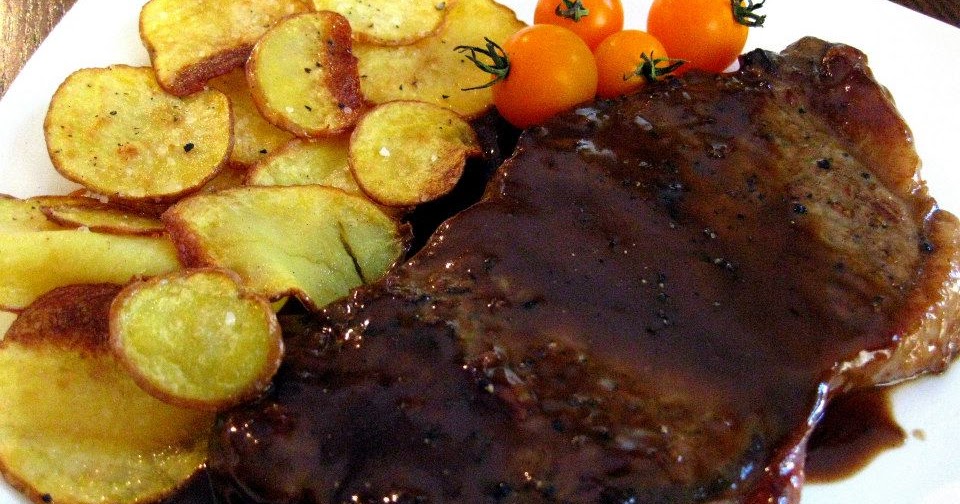 My Portuguese Kitchen Steak With Coffee Sauce