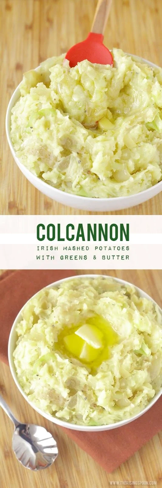 Colcannon (Irish Mashed Potatoes with Greens)