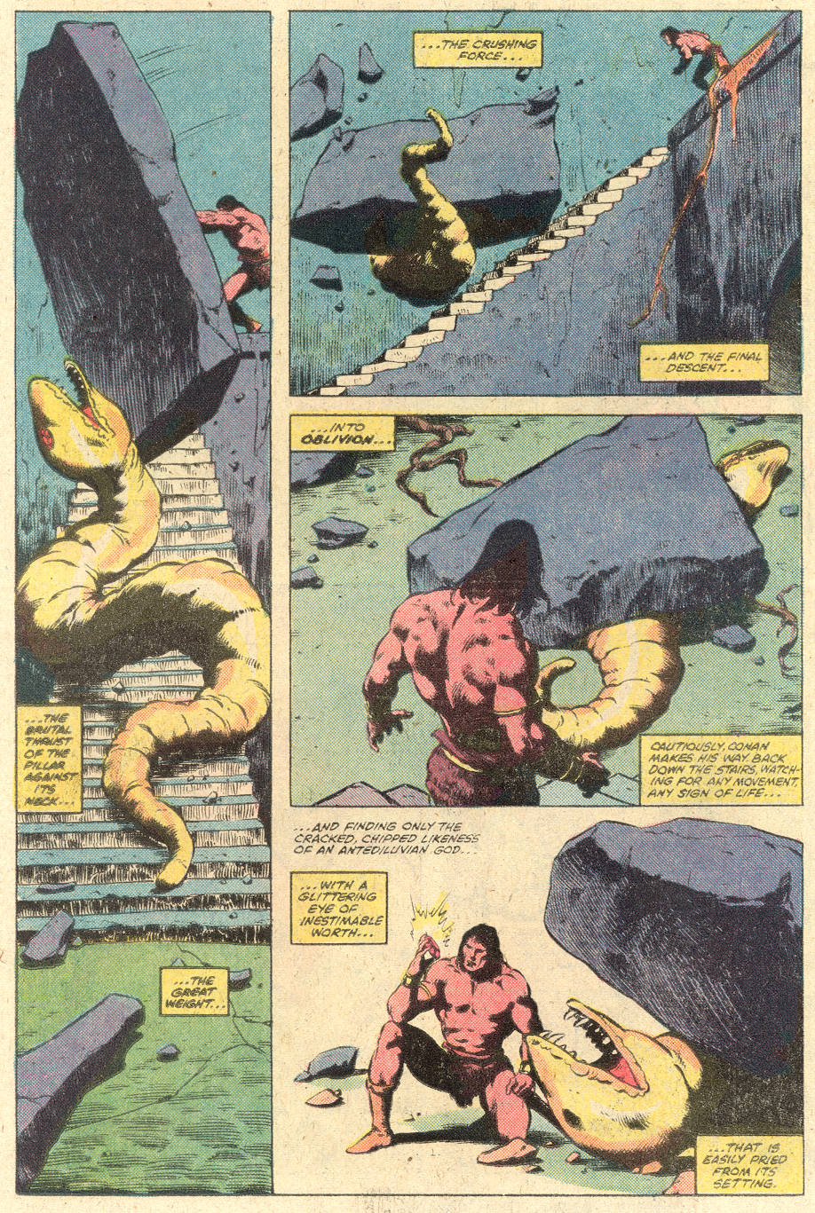 Read online Conan the Barbarian (1970) comic -  Issue #126 - 17