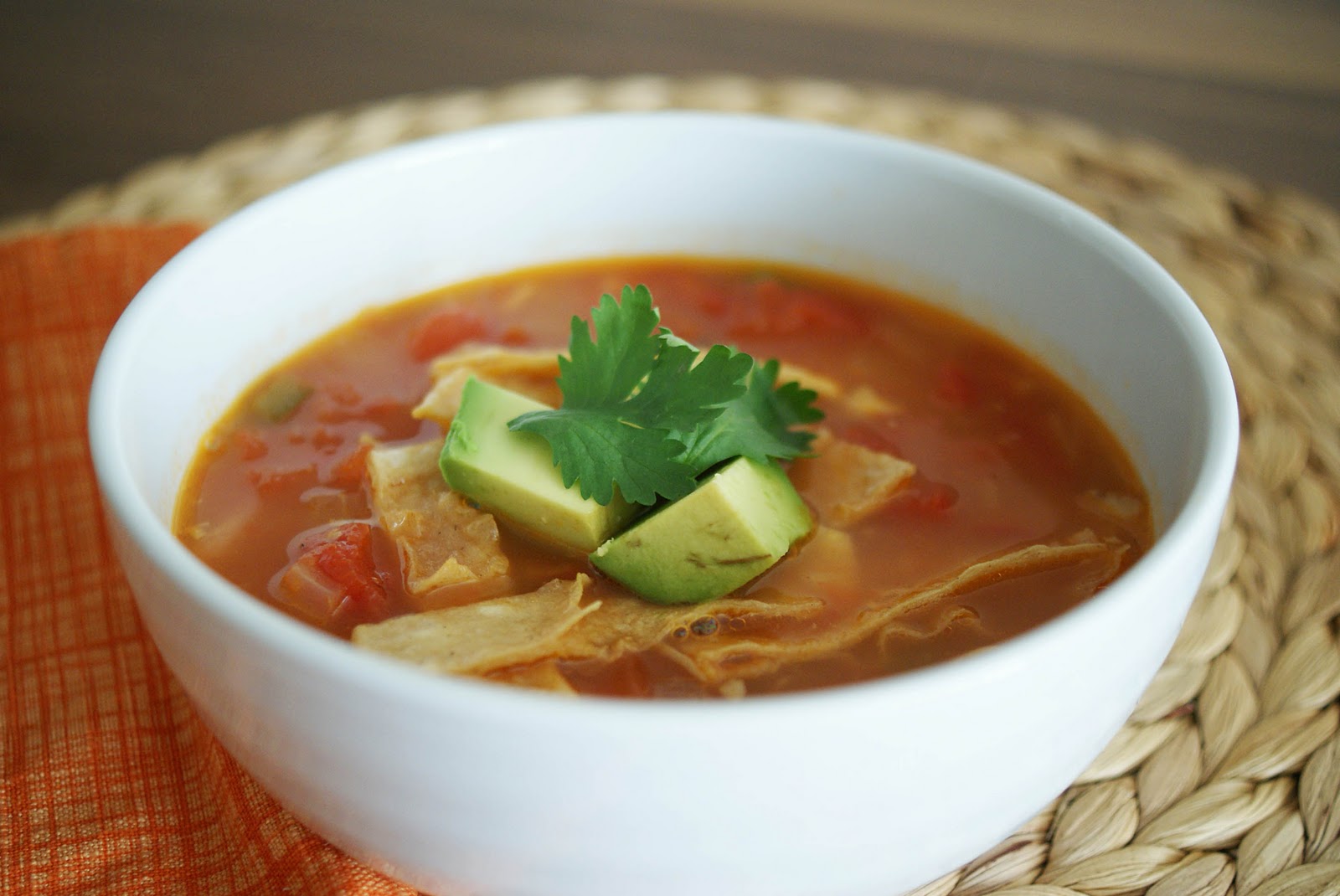 Piccante Dolce Tortilla Soup