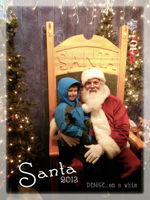 Santa Visits on the Lowell Showboat at Christmas via http://deniseonawhim.blogspot.com