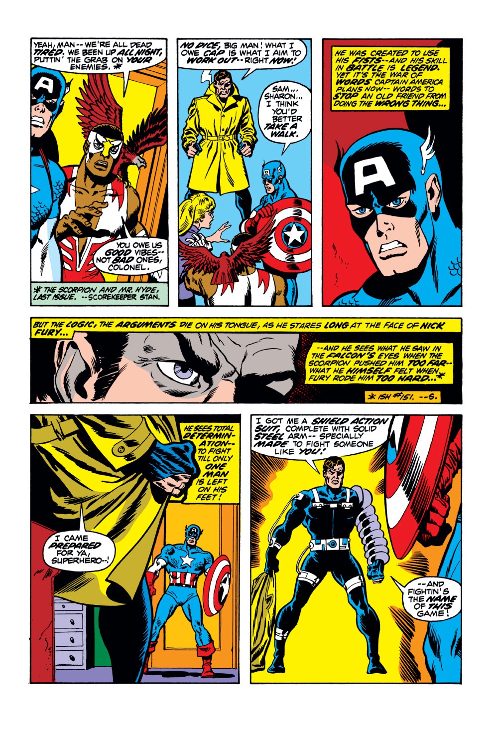 Captain America (1968) Issue #153 #67 - English 4