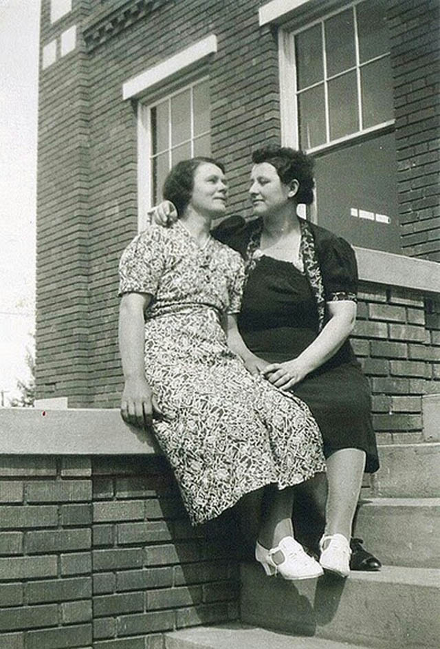 Retro Vintage Lesbian