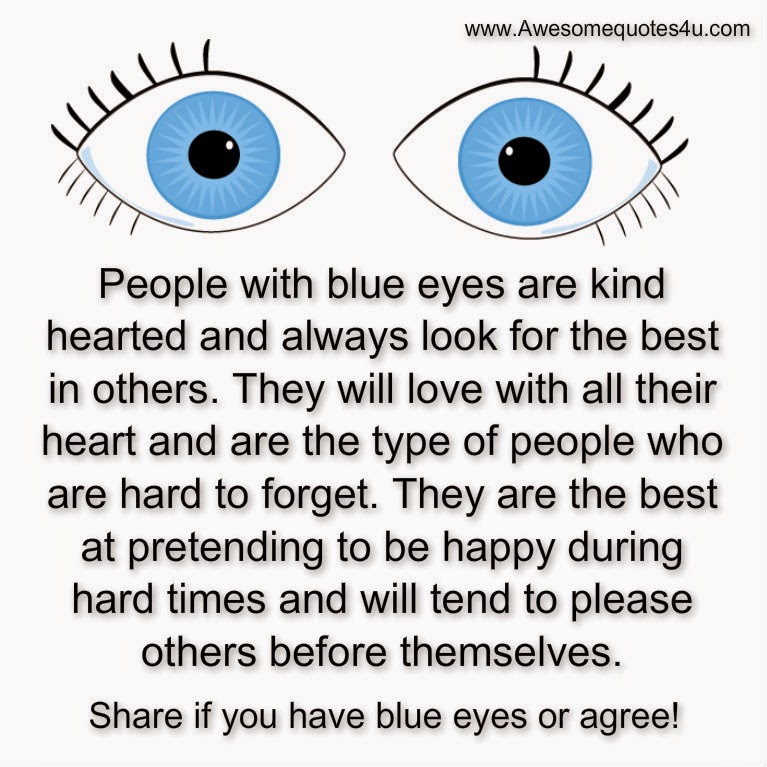 Awesomequotes4u.com: People with Blue Eyes