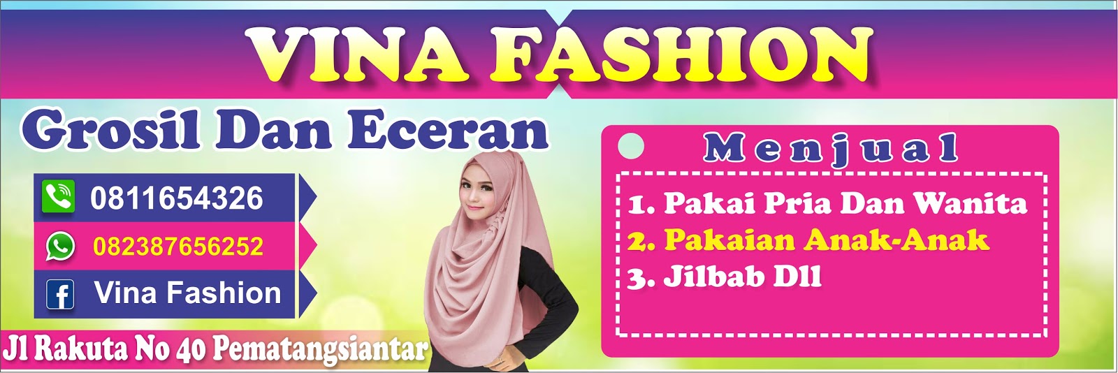 Populer 27+ Desain Banner Toko Pakaian Cdr