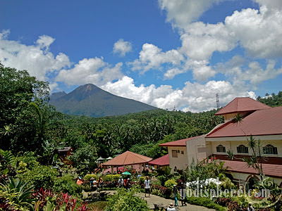 View of Mt. Banahaw from the Grotto