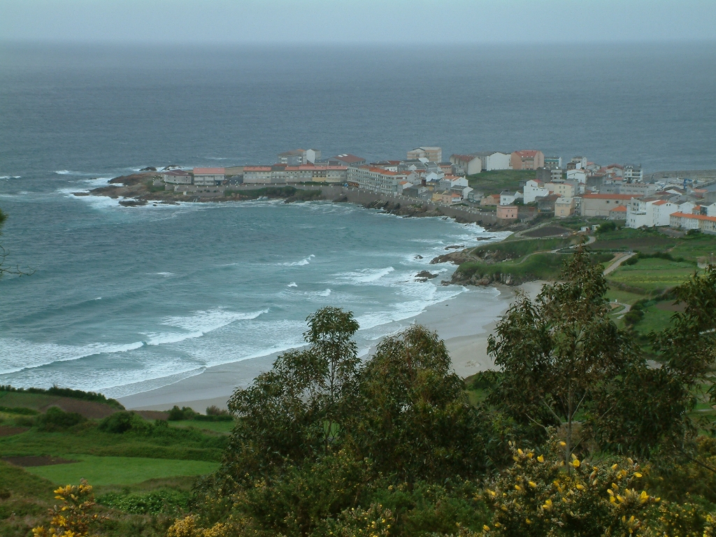 Land for sale on stunning Galician coast The property owner and the village