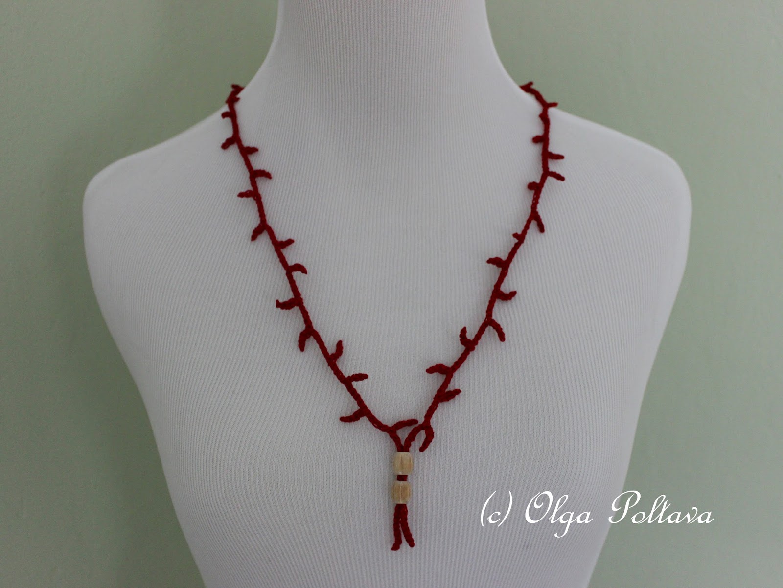 Lacy Crochet: Crochet Necklace Tutorial
