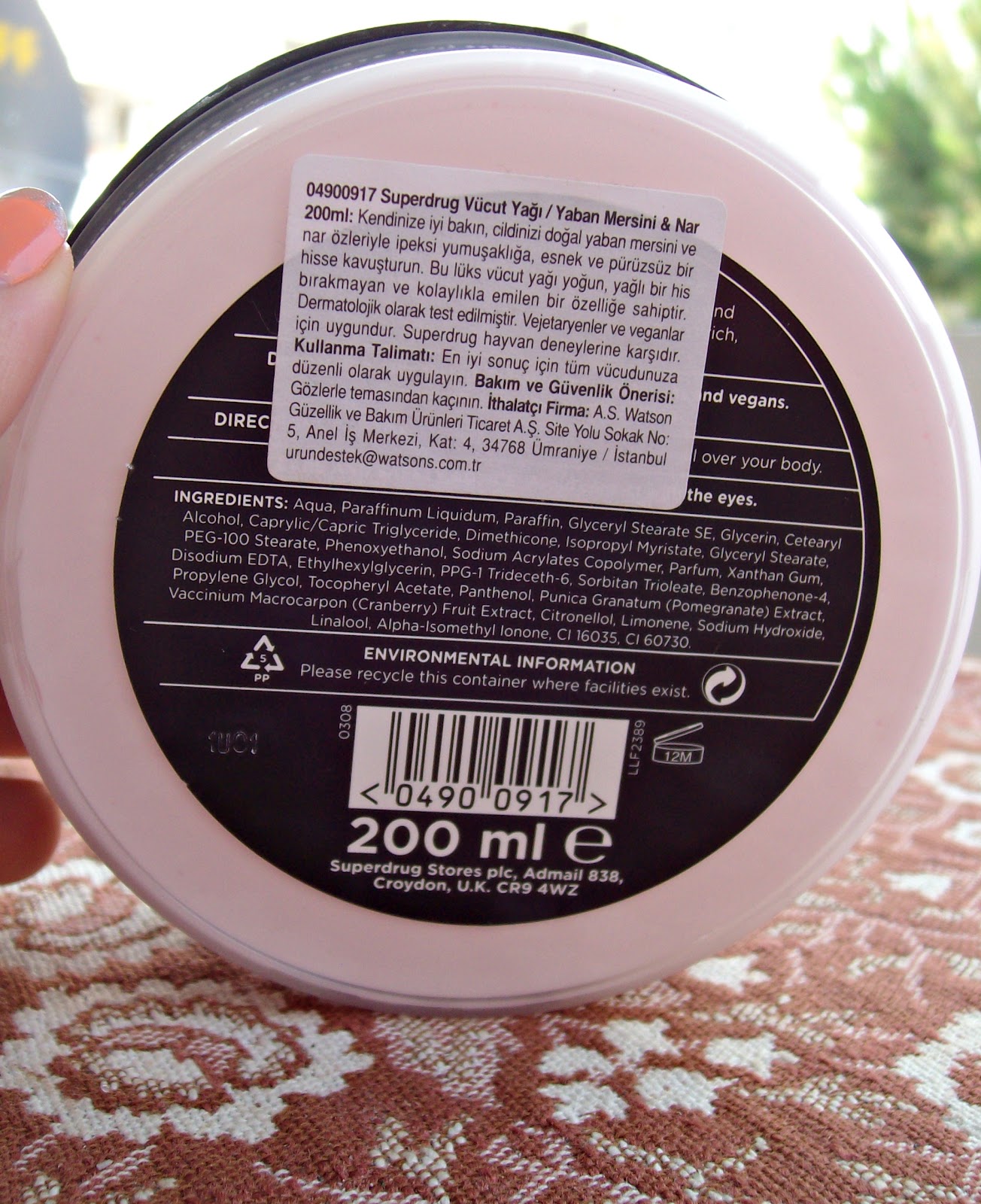 SuperDrug Body Butter Do You Like