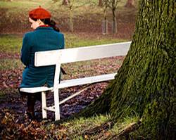 Woman lonely Woman lonely