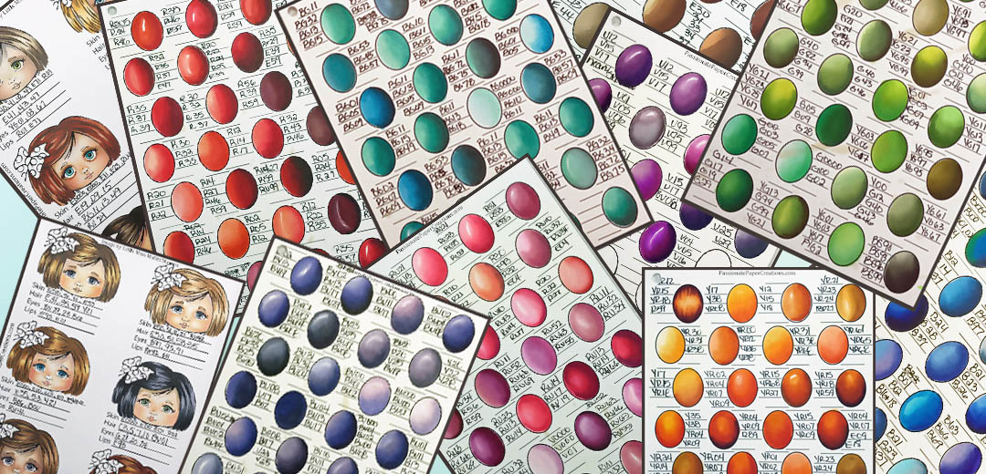 Copic Color Combo Sheets