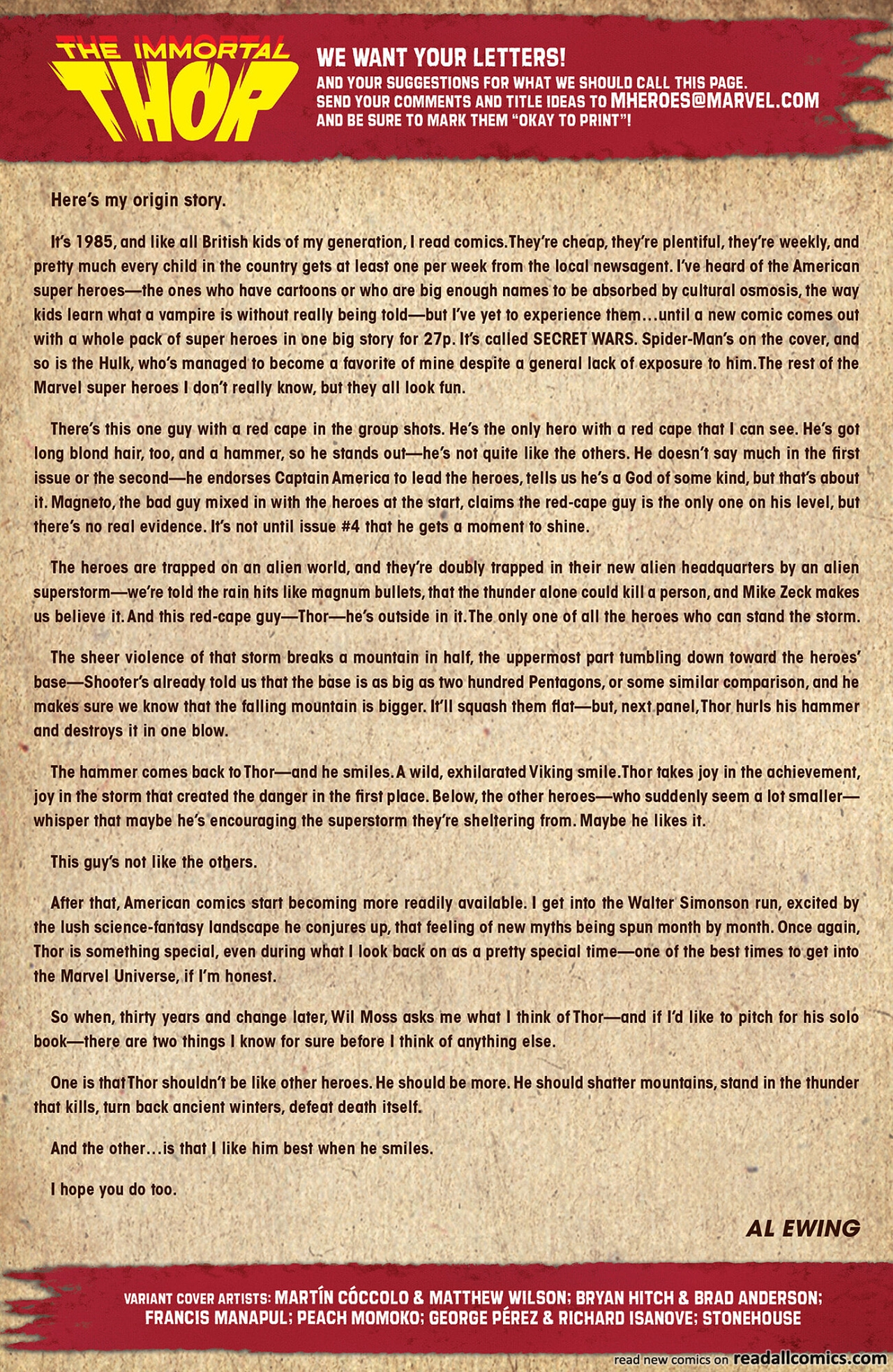 The Immortal Thor chapter 1 page 37