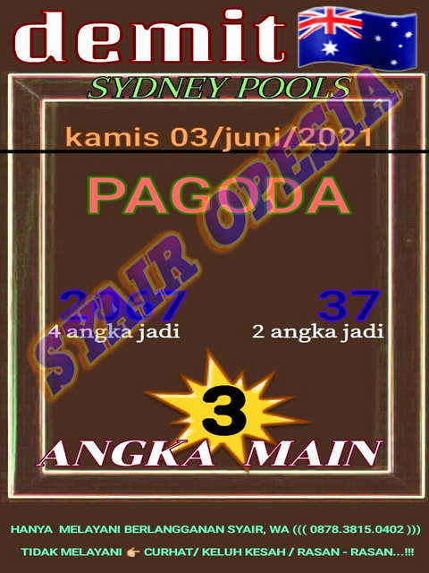 40 Forum syair sdy demit